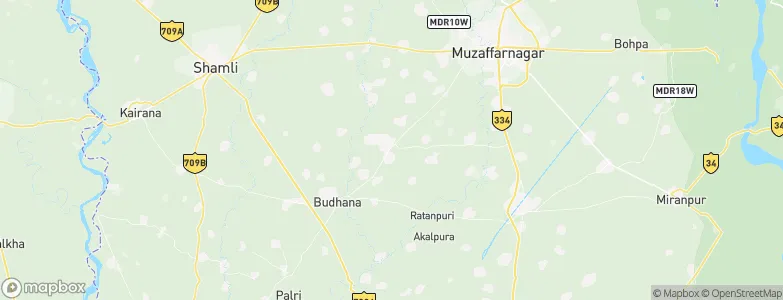 Shāhpur, India Map