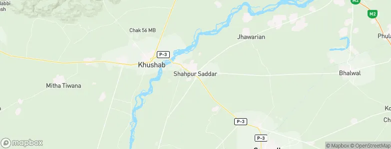 Shahpur, Pakistan Map