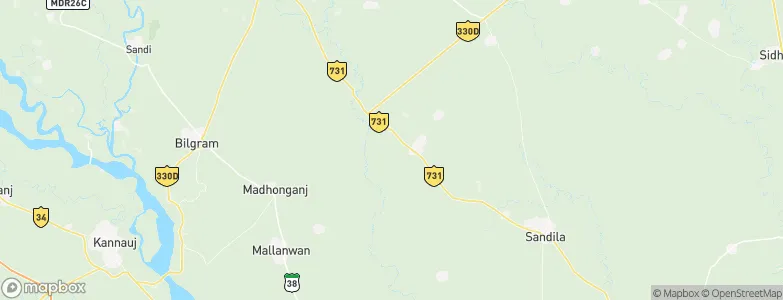 Shamaspur, India Map