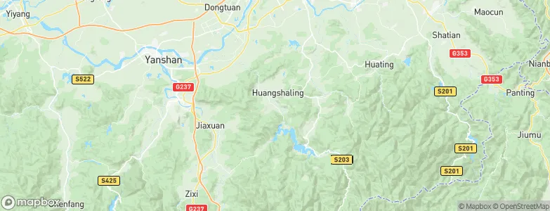 Shanglu, China Map