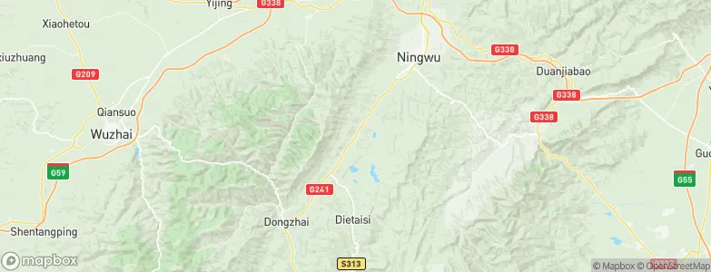 Shangyuzhuang, China Map