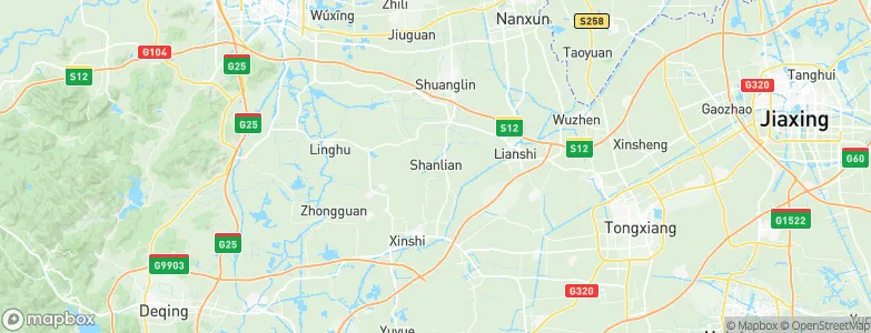 Shanlian, China Map