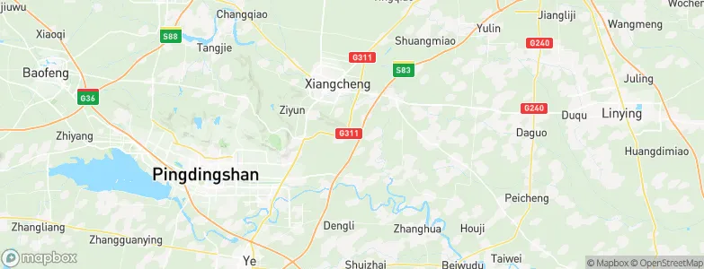 Shantoudian, China Map