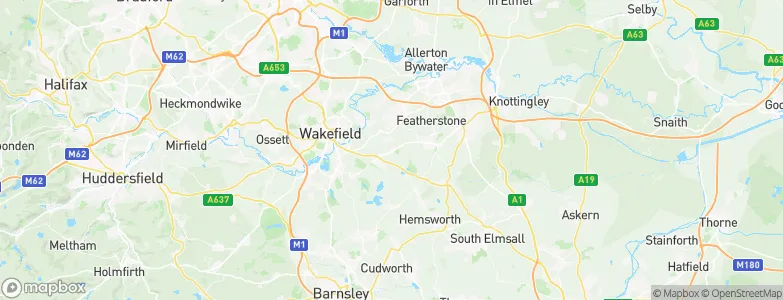 Sharlston, United Kingdom Map