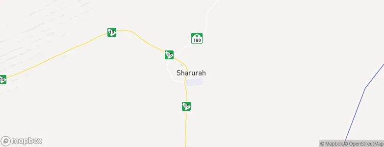 Sharurah, Saudi Arabia Map