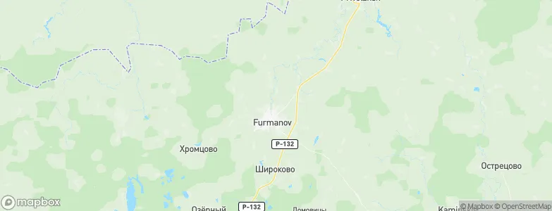 Shatrovo, Russia Map