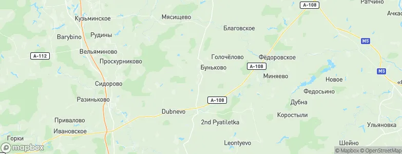 Shchapovo, Russia Map