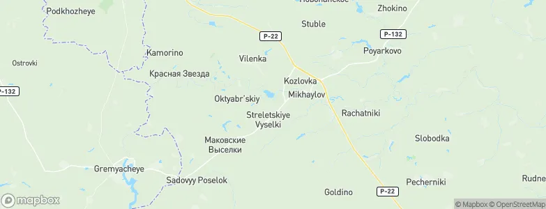 Shchetinovka, Russia Map