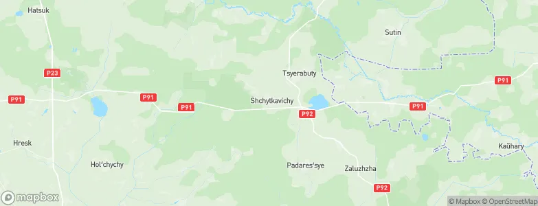 Shchitkovichi, Belarus Map