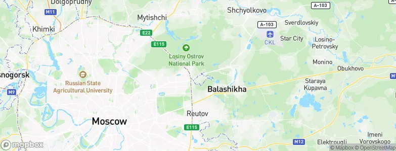 Shchitnikovo, Russia Map