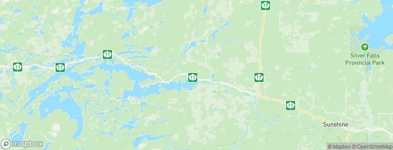 Shebandowan, Canada Map