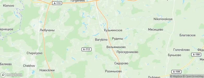 Shebocheyevo, Russia Map