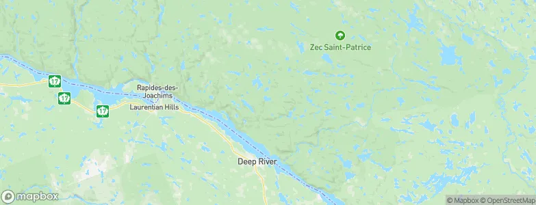Sheen-Esher-Aberdeen-et-Malakoff, Canada Map