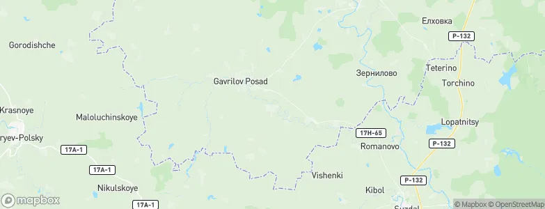 Shekshovo, Russia Map