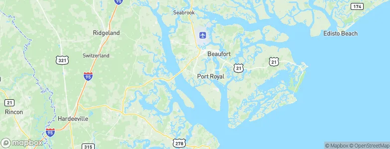 Shell Point, United States Map