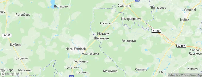 Shelomovo, Russia Map