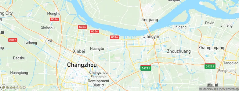 Shengang, China Map