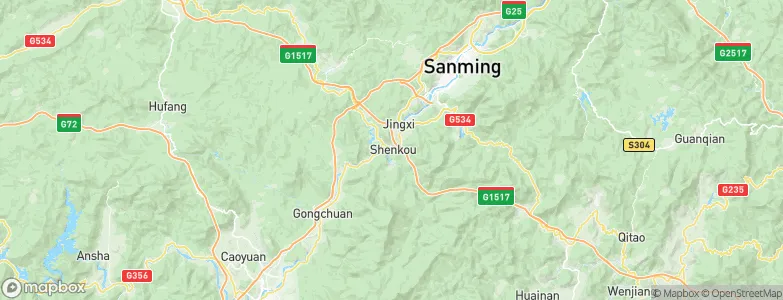 Shenkou, China Map
