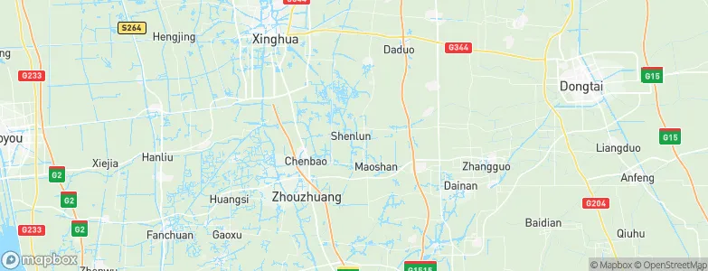 Shenlun, China Map