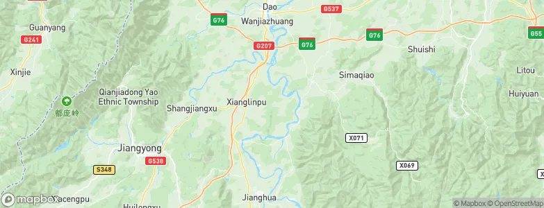 Shenzhangtang, China Map