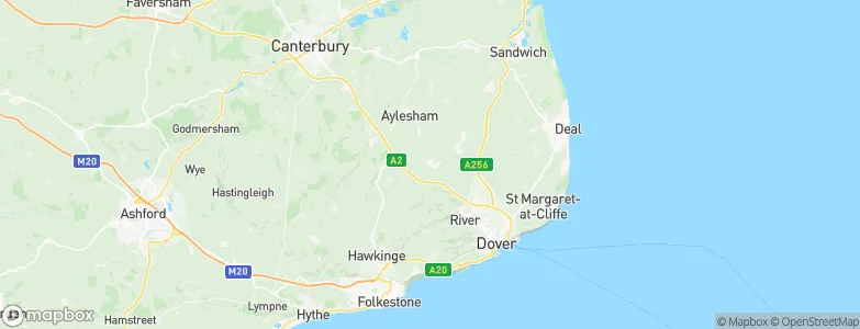 Shepherdswell, United Kingdom Map