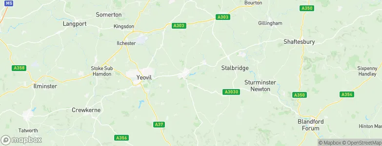 Sherborne, United Kingdom Map