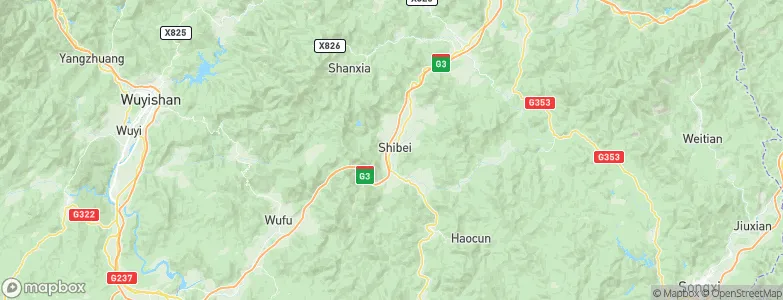 Shibei, China Map
