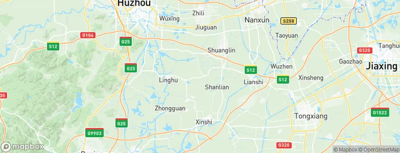 Shicong, China Map