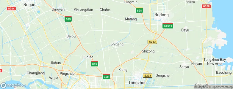 Shigang, China Map