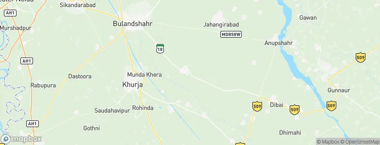 Shikārpūr, India Map