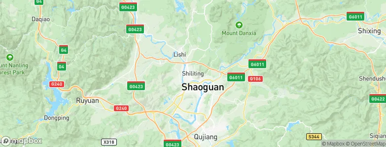Shiliting, China Map