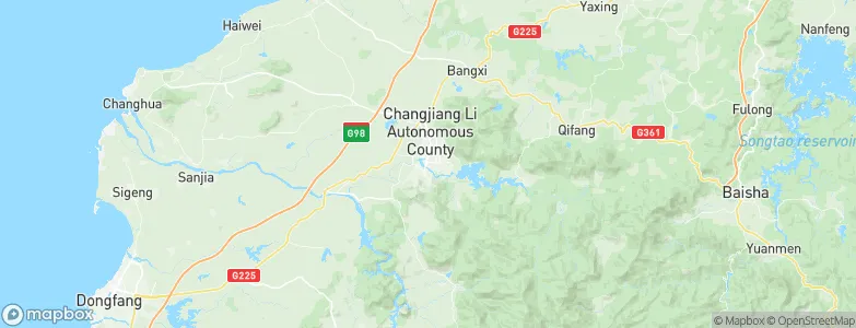 Shilu, China Map