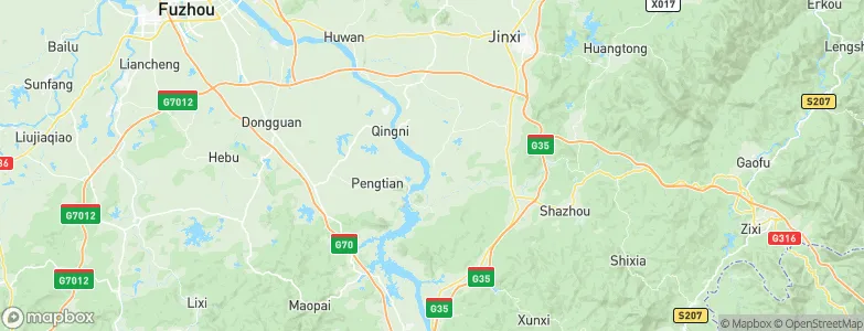 Shimen, China Map