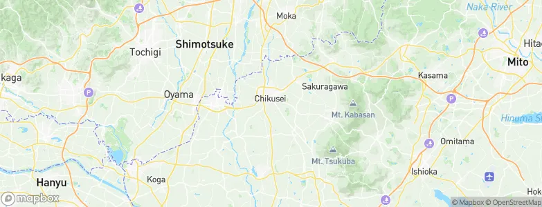 Shimodate, Japan Map