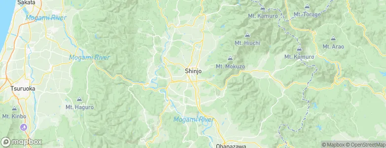 Shinjō, Japan Map