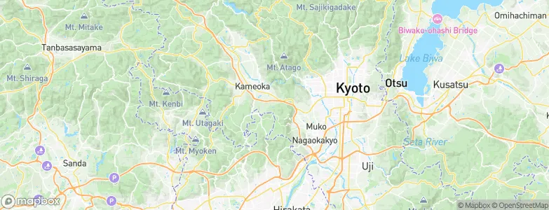 Shinochō-ōji, Japan Map