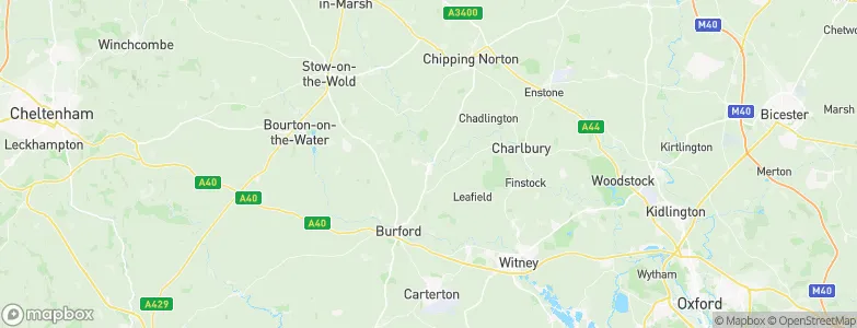 Shipton under Wychwood, United Kingdom Map
