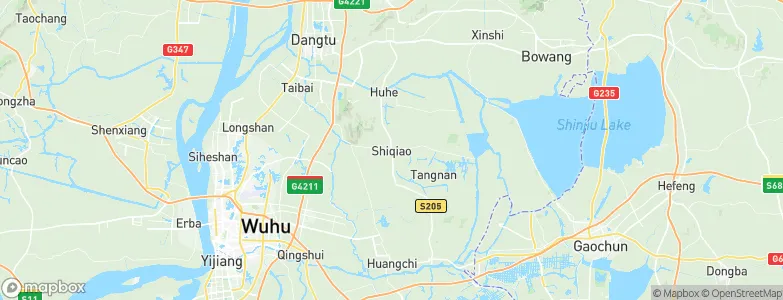 Shiqiao, China Map