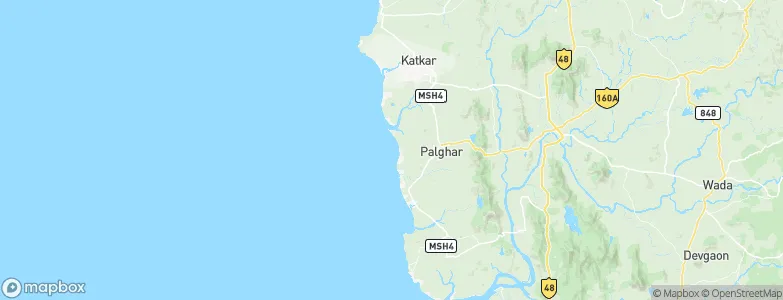 Shirgaon, India Map