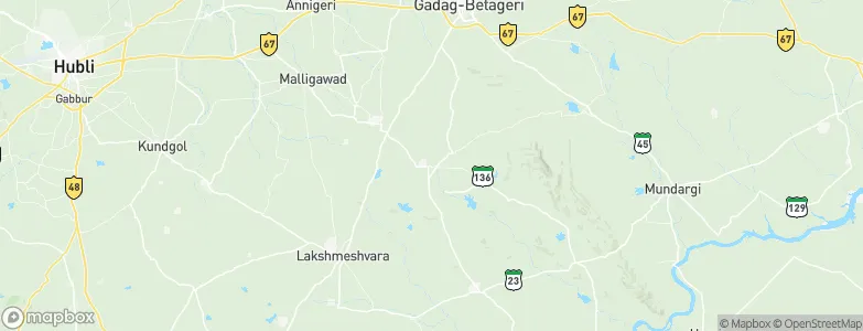 Shirhatti, India Map