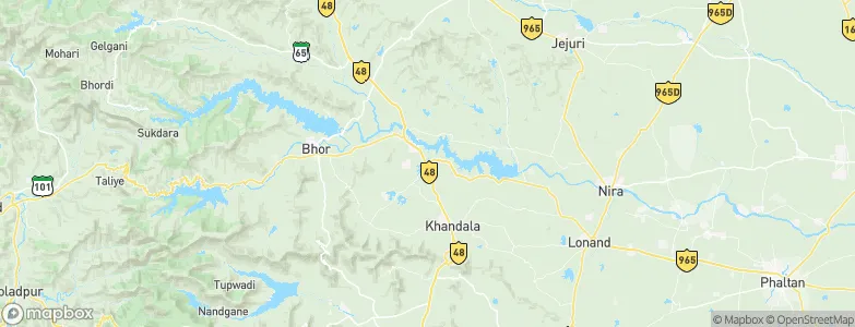 Shirwal, India Map