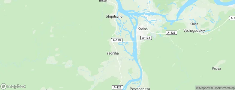Shishina, Russia Map