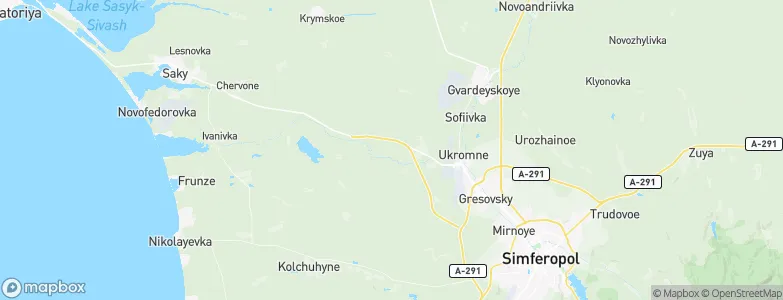 Shkol’noye, Ukraine Map
