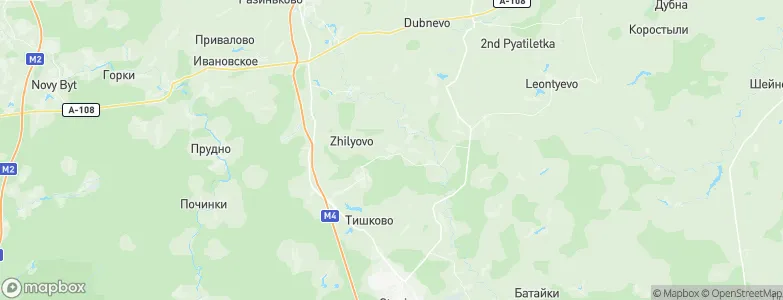 Shmatovo, Russia Map