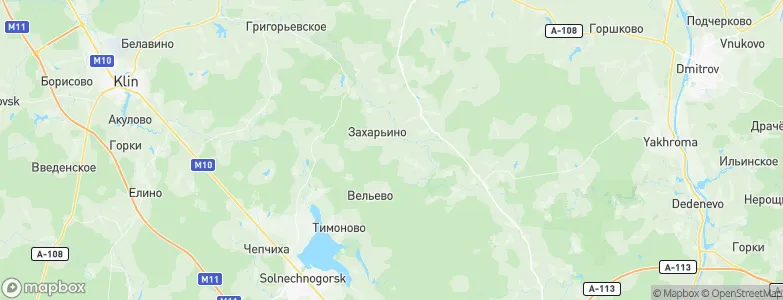 Shomyakino, Russia Map