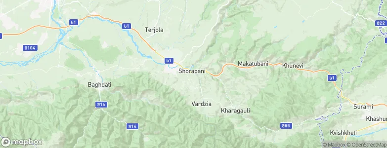 Shorap’ani, Georgia Map