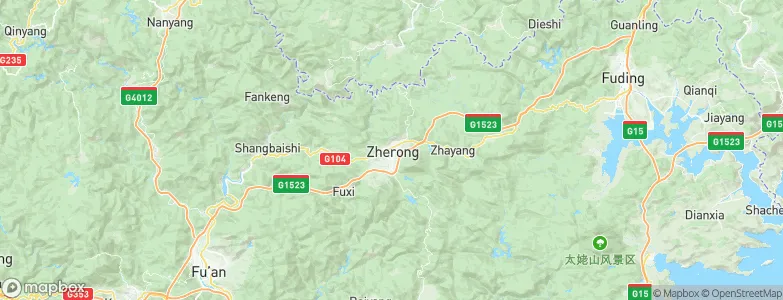 Shuangcheng, China Map