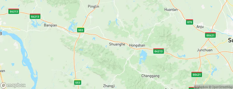 Shuanghe, China Map