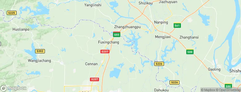 Shuanglong, China Map