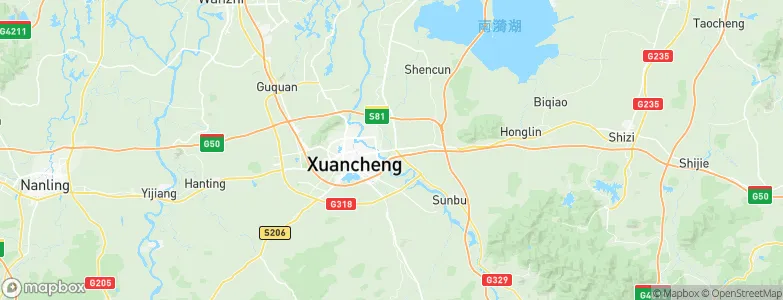 Shuangxi, China Map